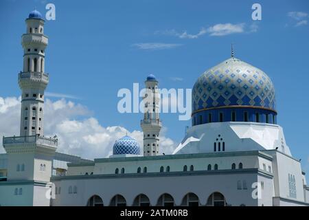 Kota Kinabalu Malaisie - La Mosquée De Kota Kinabalu Détails Banque D'Images