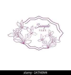 Icônes de fleurs à la mode et symboles de fleurs modernes pour les logos, le Web, les applications, l'interface utilisateur. Une icône de signe de fleur simple. Icône de fleur illustration vectorielle plate pour gr Illustration de Vecteur