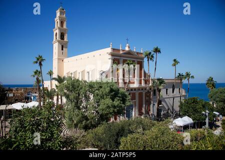 Impressionen: Sankt Peter Kirche, Église Saint-Pierre, Jaffa, Tel Aviv, Israël (Nur Fuer Redaktionelle Verwendung. Keine Werbung. Referenzdatenbank: HT Banque D'Images