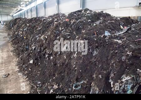 Déchets solides municipaux à Gdansk, Pologne. 31 Janvier 2020 © Wojciech Strozyk / Alay Stock Photo Banque D'Images