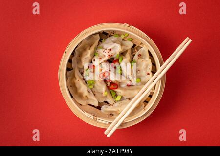 Boulettes chinoises traditionnelles Banque D'Images