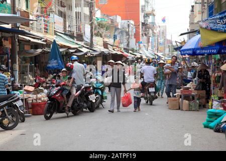 Tra On, Delta Du Mékong, Vinh Long Province, Vietnam, Asie Du Sud-Est, Asie Banque D'Images