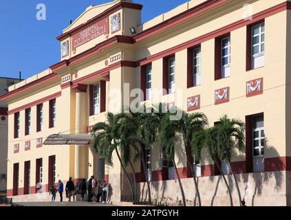 Cuba, La Havane, L'Hôpital Calixto Garcia, Banque D'Images