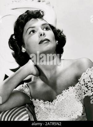 Lena HORNE (1917-2010) chanteuse, danseuse et actrice américaine de cinéma vers 1946 Banque D'Images