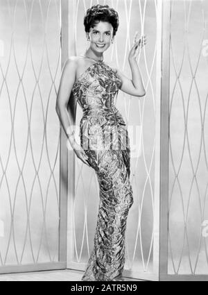 Lena HORNE (1917-2010) chanteuse, danseuse et actrice américaine de cinéma vers 1960 Banque D'Images