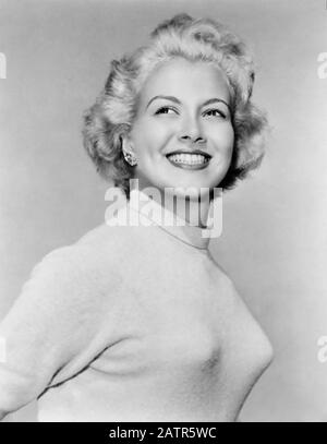Monica LEWIS (1922-2015) chanteuse américaine de jazz et actrice de cinéma vers 1960 Banque D'Images