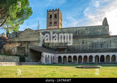 Abbaye de San Michele di Cuxa, Codalet Banque D'Images