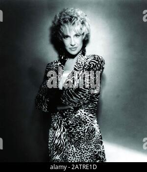 Tammy WYNETTE (1942-1998) photo promotionnelle du chanteur/compositeur de musique américain Country en 1990 Banque D'Images