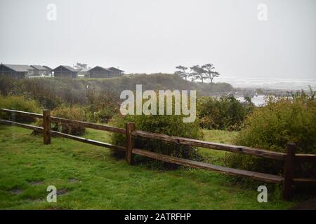 Olympic National Park, Australie occidentale, États-Unis le 120 octobre 2017. Kalaloch Lodge. Olympic National Park, Australie occidentale, États-Unis le 120 octobre 2017. Kalaloch Lodge. Banque D'Images