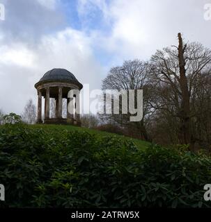 rotonde assis dans le paysage Banque D'Images