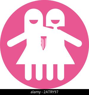 Avatars femmes conception de Zero discrimination jour sensibilisation aider campagne amour la vie soins et la solidarité thème illustration vectorielle Illustration de Vecteur