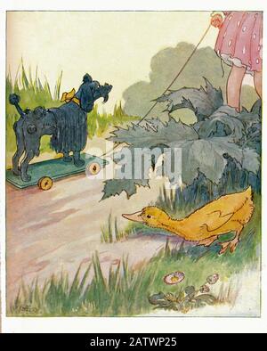 The Daring Duckie Book 1915 - Illustration D'Anne Anderson (1874 - 1930) Banque D'Images