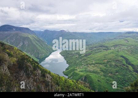 Paysage sur la montagne de Tara Banque D'Images