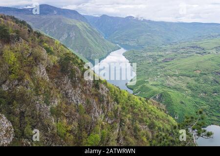 Paysage sur la montagne de Tara Banque D'Images