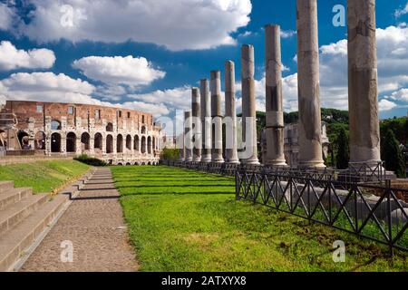 Le Juif du Colisée à Rome, Italie Banque D'Images