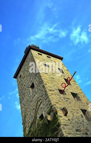 Eppingen Baden-Württemberg/ Allemagne - 07 08 2019: Eppingen est une ville d'Allemagne avec de nombreuses attractions historiques Banque D'Images