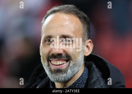 Leverkusen, Allemagne. FIRO: 05.02.2020, football, DFB-Pokal, tour de 16, saison 2019/2020, Bayer 04 Leverkusen - VfB Stuttgart coach Pellegrino MATARAZZO, VfB Stuttgart, portrait | usage dans le monde crédit: DPA/Alay Live News Banque D'Images