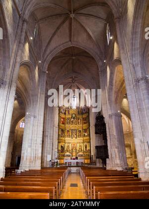 Iglesia De Santa María. Aranda de Duero. Burgos. Castille León. España. Banque D'Images