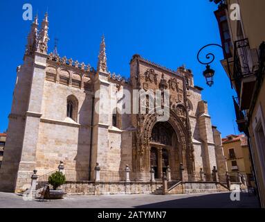 Iglesia De Santa María. Aranda de Duero. Burgos. Castille León. España. Banque D'Images