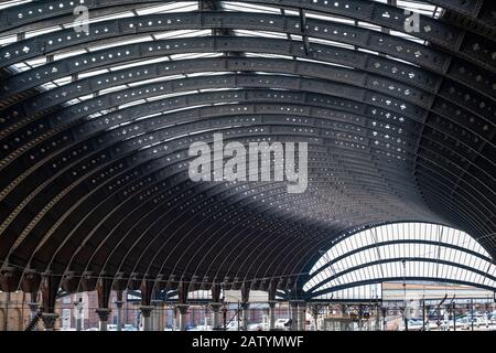 La gare de York Banque D'Images