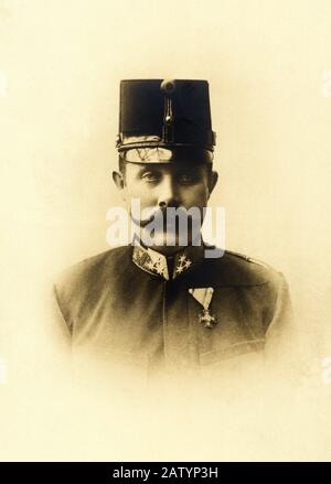 Le Erzherzog ( Prince héritier ) Archiduke Franz Ferdinand d'Este ASBURG ( ABSBURG ) Von Osterreich ( Graz 1863 - Sarajevo 28 juin 1914 ) - tué en S. Banque D'Images