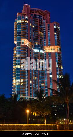 La belle architecture de Miami Banque D'Images