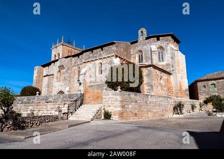 Iglesia románica de Santa Eugenia. Villegas. Burgos. Castille León. España Banque D'Images