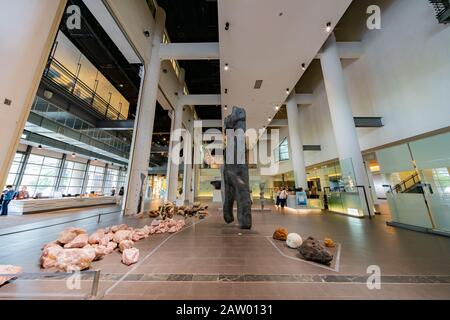 Taichung, 3 NOVEMBRE : vue intérieure du Musée national des beaux-arts de Taiwan le 3 NOVEMBRE 2019 à Taichung, Taiwan Banque D'Images