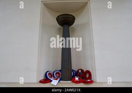 Raf Bomber Command Memorial, Constitution Hill, Green Park, Londres, Angleterre. Banque D'Images