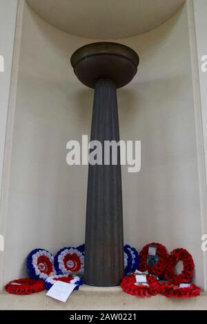 Raf Bomber Command Memorial, Constitution Hill, Green Park, Londres, Angleterre. Banque D'Images