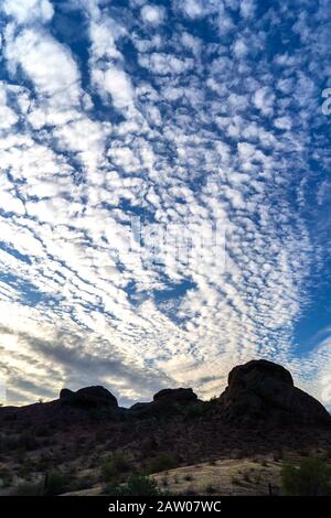 Lever du soleil. Laughlin Nevada. Banque D'Images