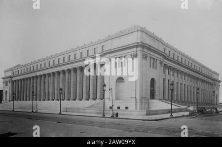 Bureau De Poste Du Terminal De Pennsylvanie (Bâtiment Du Bureau De Poste Général) Situé Au 421 Huitième Avenue, New York City Ca. 1912-1915 Banque D'Images