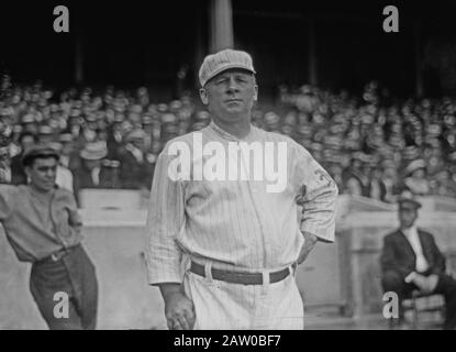 John McGraw, New York NL, à Polo Grounds, NY CA. 1914 Banque D'Images