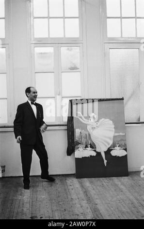 Nouvelle école de ballet ouverte dans second Weteringnawsstraat Nel Roos, la date d'ouverture : 20 février 1965 mots clés : ouvertures Banque D'Images