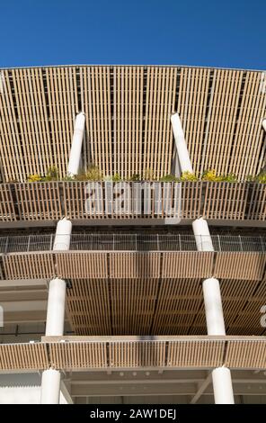 Tokyo New National Stadium (Stade Olympique), Kasumigaoka, Tokyo, Kanto, Japon Banque D'Images