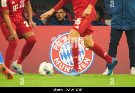 Munich, Allemagne. 05 février 2020. Football Munich-Hoffenheim, Munich, 5 Février 2020. Leon GORETZKA, FCB 18 FC BAYERN MUNICH - TSG 1899 HOFFENHEIM 4-3 - LA RÉGLEMENTATION DFB INTERDIT TOUTE UTILISATION DE PHOTOGRAPHIES comme SÉQUENCES D'IMAGES et/ou QUASI-VIDÉO - DFB-Pokal, coupe de football allemande, meilleur de huit, Munich, 05 février 2020. Saison 2019/2020, Crédit: Peter Schatz/Alay Live News Banque D'Images