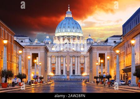 Rome, Cité du Vatican Banque D'Images