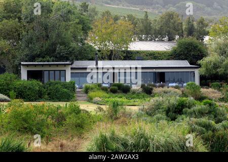 Jordan Restaurant On The Jordan Estate, Stellenbosch, Cape Winelands, Afrique Du Sud. Banque D'Images