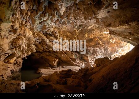 Grotte de Xieng Liap, boucle de Thakhek, Laos Banque D'Images