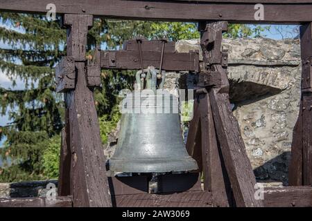 Sonnettes au château de Greifenstein Banque D'Images