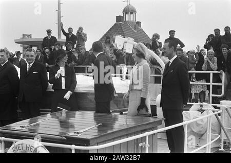 Visite Royale À Zeeland Date: 14 Septembre 1967 Lieu: Zeeland Mots Clés: Visite, Princes, Princesses Nom De La Personne: Beatrix, Princess Banque D'Images