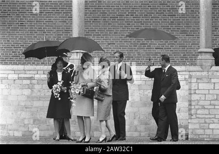 Visite Royale À Zeeland Date: 14 Septembre 1967 Lieu: Zeeland Mots Clés: Visite, Princes, Princesses Nom De La Personne: Beatrix, Princess Banque D'Images