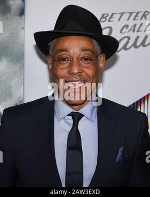 05 Février 2020 - Hollywood, Californie - Giancarlo Esposito. Première de la saison 5 « Meilleur appel Saul » de AMC à ArcLight Cinemas. (Image crédit: © Billy Bennight/AdMedia via ZUMA Wire) Banque D'Images