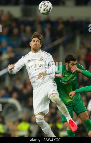 Madrid, Espagne. 06 février 2020. PENDANT LE MATCH REAL MADRID CONTRE REAL SOCIEDAD AU STADE SANTIAGO BERNABEU. 6 FÉVRIER 2020 crédit: Cordon PRESS/Alay Live News Banque D'Images