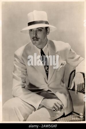 1929 CA, HOLLYWOOD , LOS ANGELES , États-Unis : L'acteur silencieux NILS ASTHER ( 1897 - 1981 ) , pubblica STILL . - CINÉMA - attore cinématografico Banque D'Images