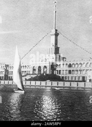 Voyage en russie, ports, canal Volga Date: Non daté lieu: Russie mots clés: Ports, voyage en russie Nom De La Personne: Canal Volga Banque D'Images