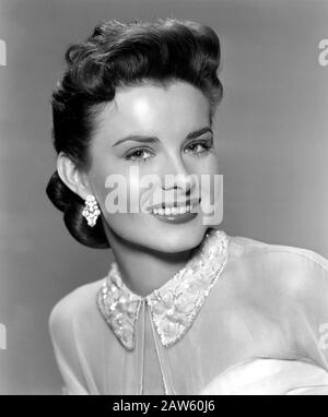 1953 , USA : L'actrice DE cinéma JEAN PETERS ( 1926 - 2000 ), la pubblica encore pour le film ' UN Plan de renouveau pour Le Meurtre ' ( Assassinio premeditato ) par Et Banque D'Images