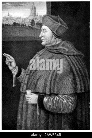 1520 CA, GRANDE-BRETAGNE : L'Anglais Umaniste et politicien religieux Cardinal THOMAS WOLSEY ( 1471 - 1530 ). - RELIGIONE CATTOLICA - CATHOLIQUE RE Banque D'Images