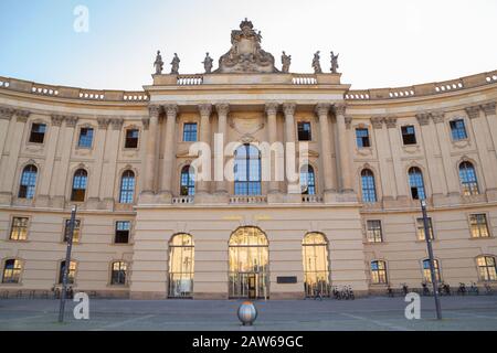 Bibliothèque de l'Université Humboldt Faculté de droit de Bebelplatz à Berlin, Allemagne Banque D'Images