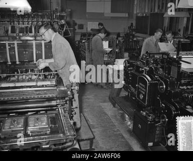 Bomb De La Société De Mission Par Sigfried Date: 13 Mars 1957 Mots Clés: Employés, Emplois, Personne De Travail Nom: Société Bom Nom De L'Institution: Sigfried Banque D'Images